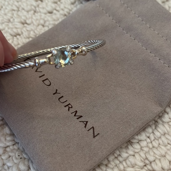 New David Yurman Chatelaine® Bracelet in Sterling Silver with Prasiolite - Picture 3 of 3